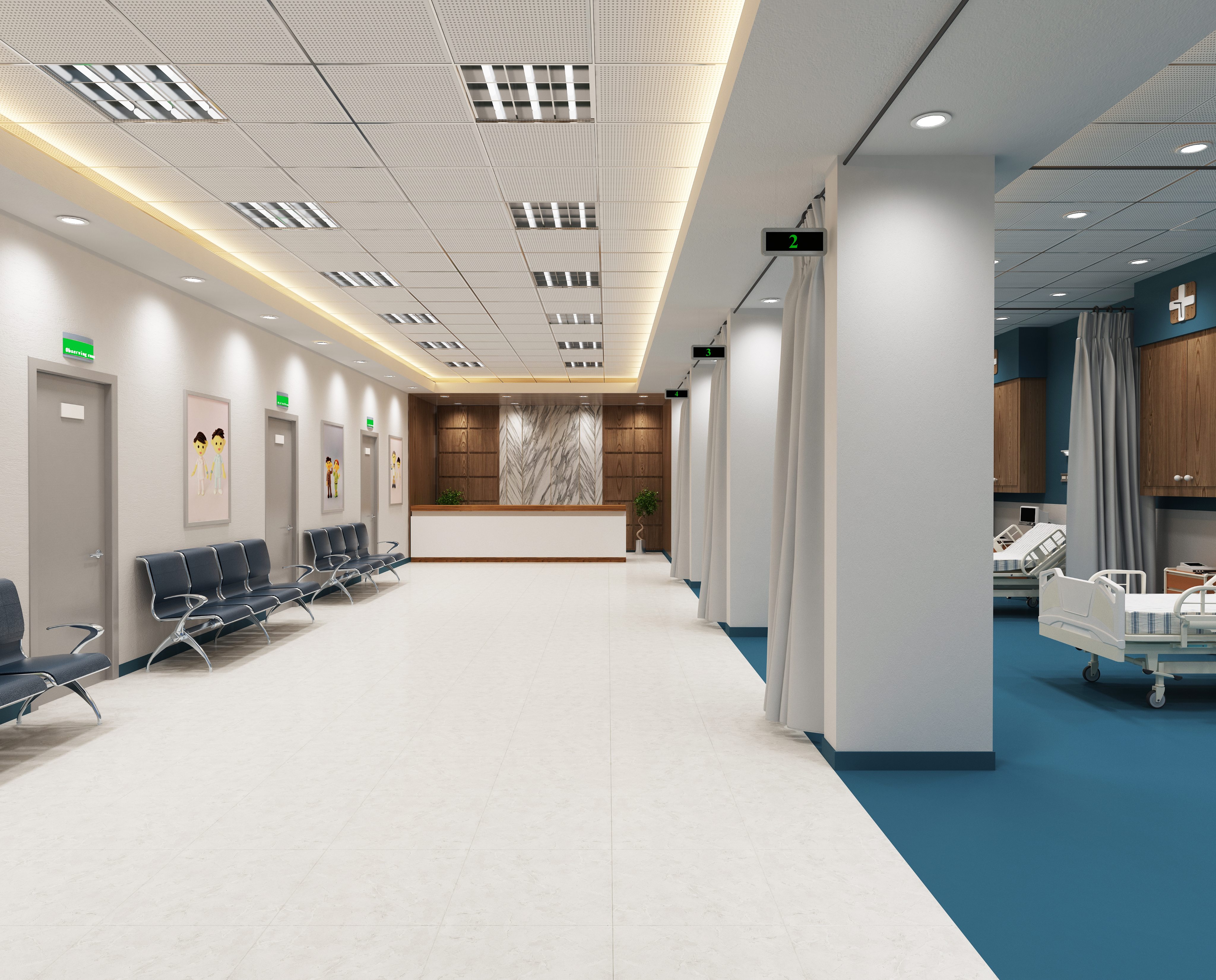 ホスピタルの外観