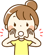 発作時の呼吸法や対処法を身につけるイラスト