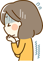 パニック発作が突然起こるイラスト