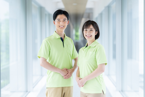 社会資源・制度につなぐ支援のイラスト