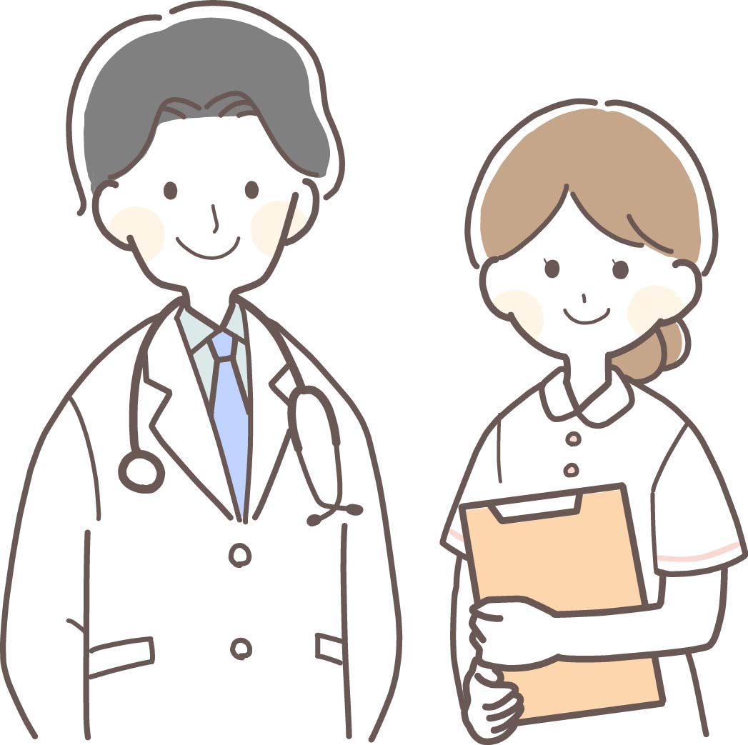 お医者さんと看護師さん
