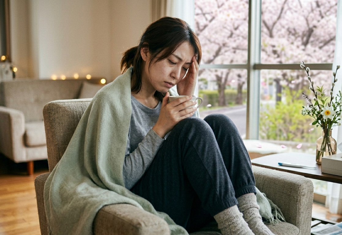 季節の変わり目に起こりやすい体調不良や気持ちの浮き沈みについて